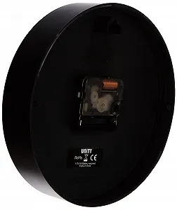 Настенные часы Unity Radcliffe Modern Silent Sweep 20 см Black synthetic.ua - Фото 1