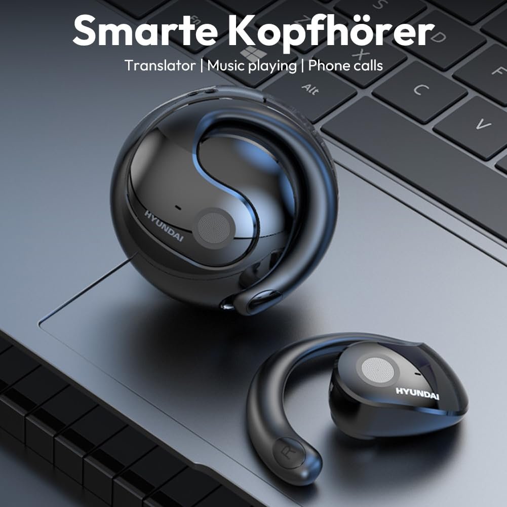 Наушники-переводчики Hy-T26 Pro, Черный, фото №5 Наушники-переводчики Hy-T26 Pro, Черный, фото №5