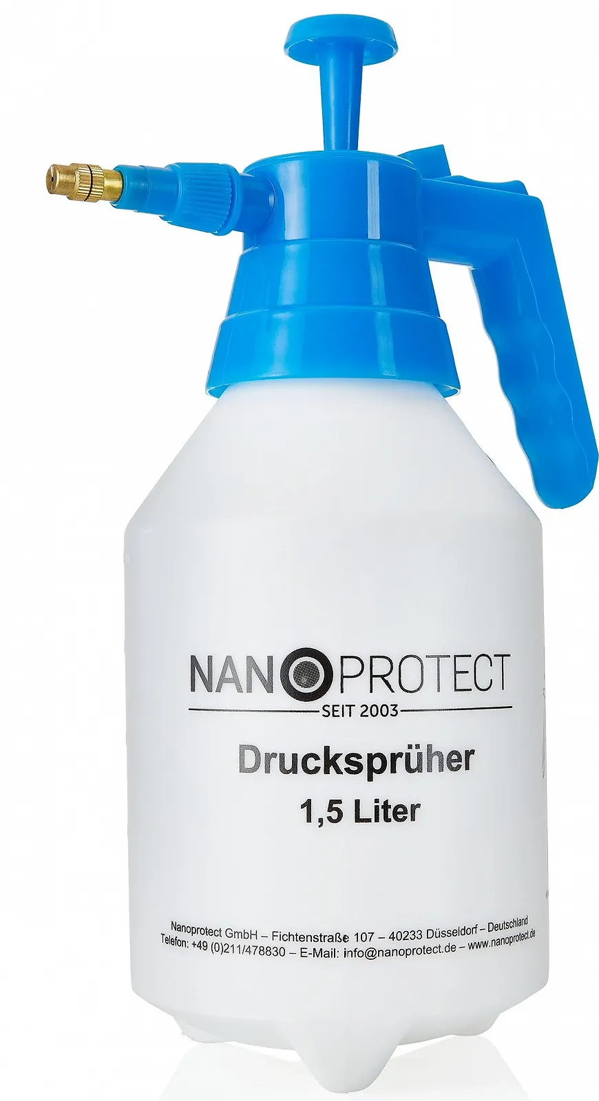 Обприскувач ручний Nanoprotect 1.5 л з регульованою латунною форсункою, фото №7