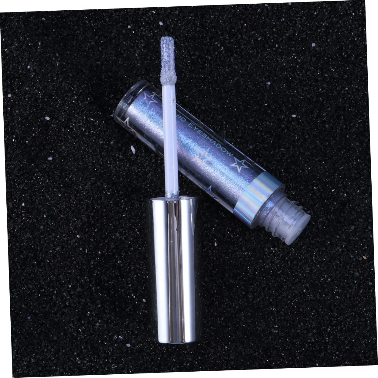 Рідка Підводка для очей Beaupretty металік, з блискітками, рожева, фото №7