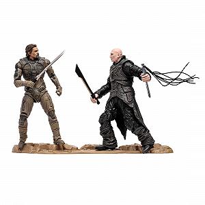 Фигурки McFarlane Дюна: Часть 2 Гурни Халлек и Раббан 18 см, набор 2 шт. synthetic.ua - Фото 1