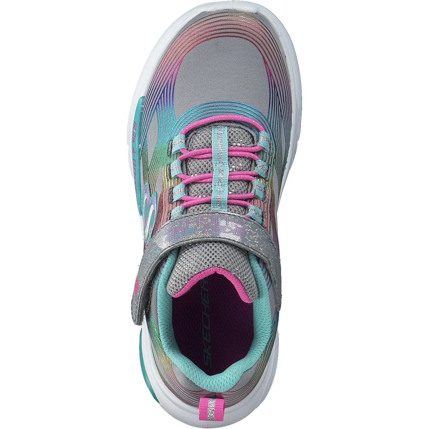 Кроссовки Skechers Glow Brites для девочек, фото №7