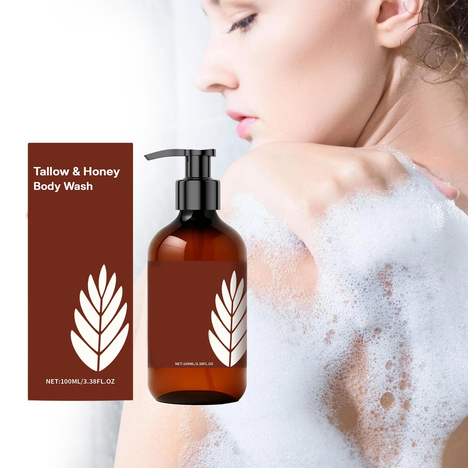 Гель для душу Tallow and Honey зволожуючий з яловичим жиром та медом, фото №2 Гель для душу Tallow and Honey зволожуючий з яловичим жиром та медом, фото №2