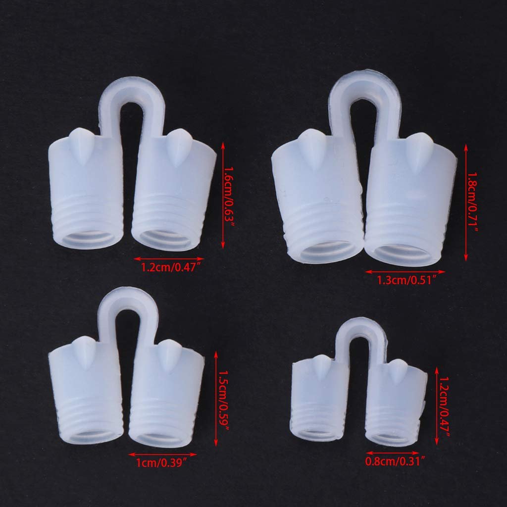 Розширювач для носа проти хропіння Кліпса для носа Легке дихання М'яка силіконова допомога, фото №4