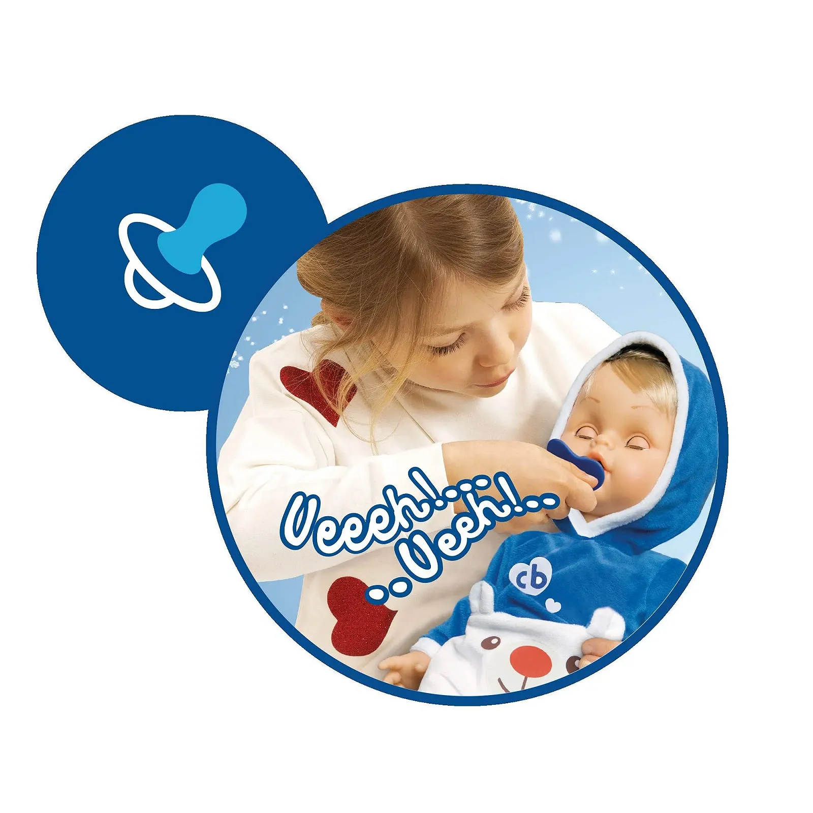 Кукла Precious Games Cicciobello CCB74000 42 см, фото №3