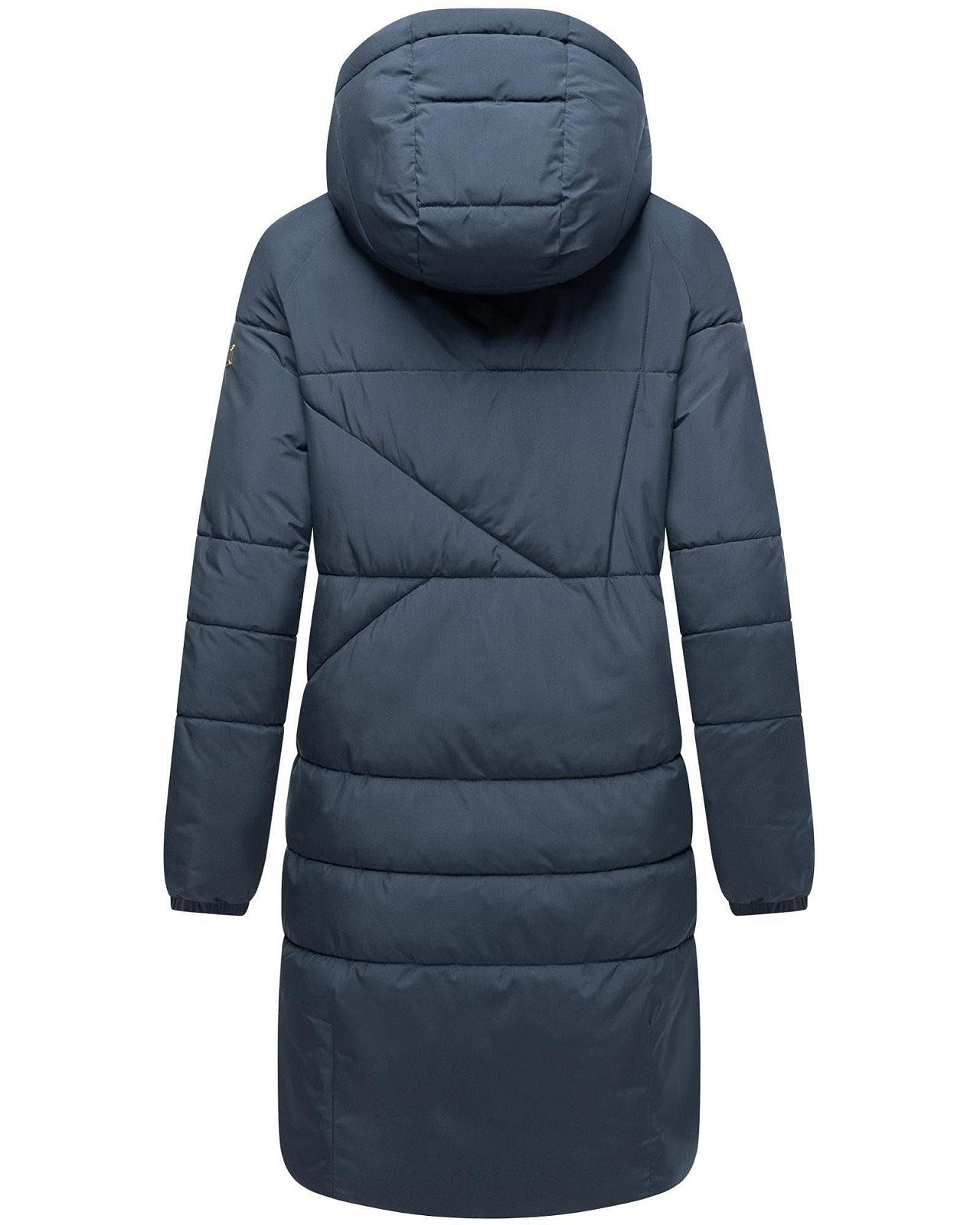 Женская зимняя куртка Navahoo (XS-6XL) - стеганое пальто, удлиненный крой, много карманов, утепленный капюшон, теплая куртка женская - N021, фото №4