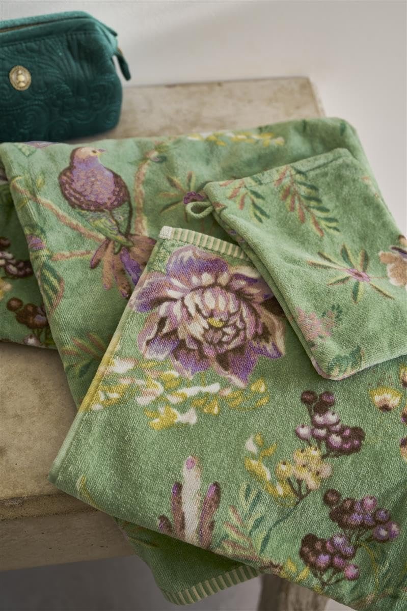 Рушник Pip Studio Secret Garden 55 x 100 см (1 шт. в упаковці) Зелений, фото №6