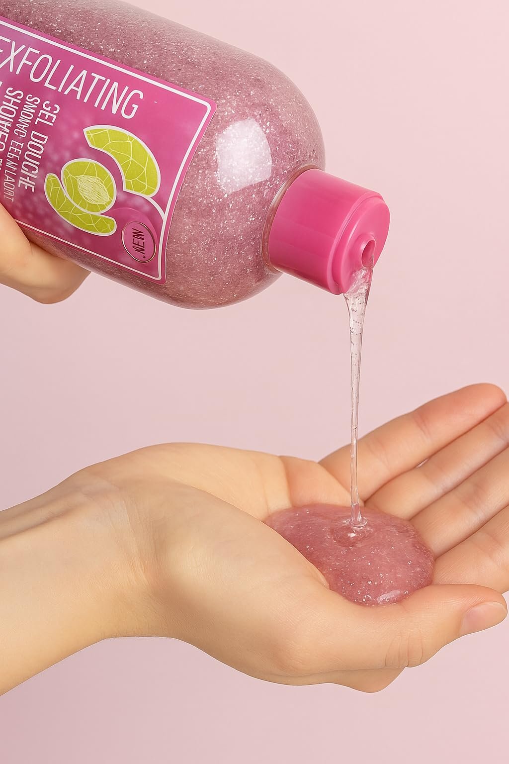 Зволожувальний відлущувальний гель для душу So White зі скрабом з абрикосових кісточок без парабенів та сульфатів 940 мл, фото №2