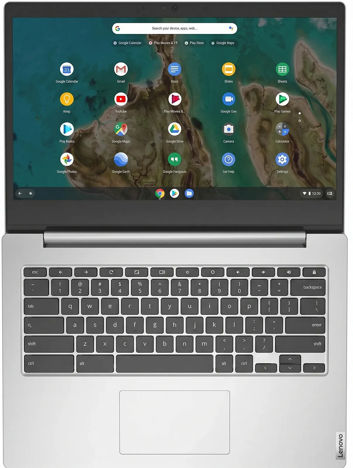 Ноутбук 14" Lenovo IdeaPad 3 CB 14IGL05 Intel Celeron N4020 RAM 8GB eMMC 64GB 10год батарея Chrome OS (UKR), фото №5