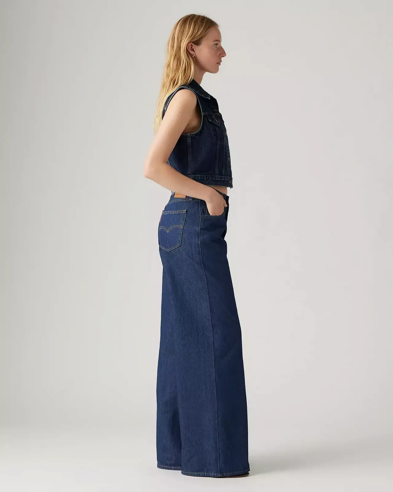 Жіночі джинси Levis - Baggy Dad Wide Leg Let'S Get Lost Again - 26 34, фото №3