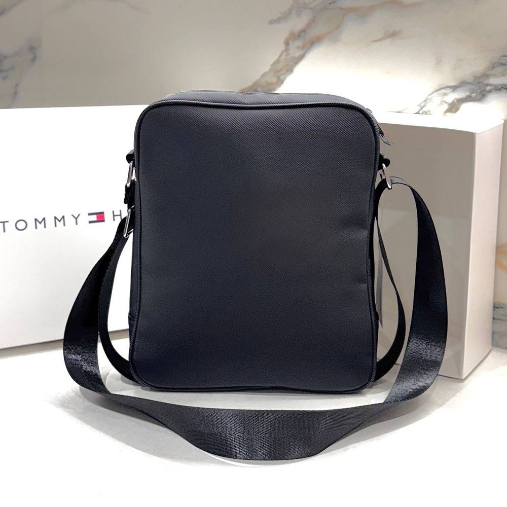 Чоловіча сумка через плече брендова в подарунковій коробці Tommy Hilfiger, фото №5