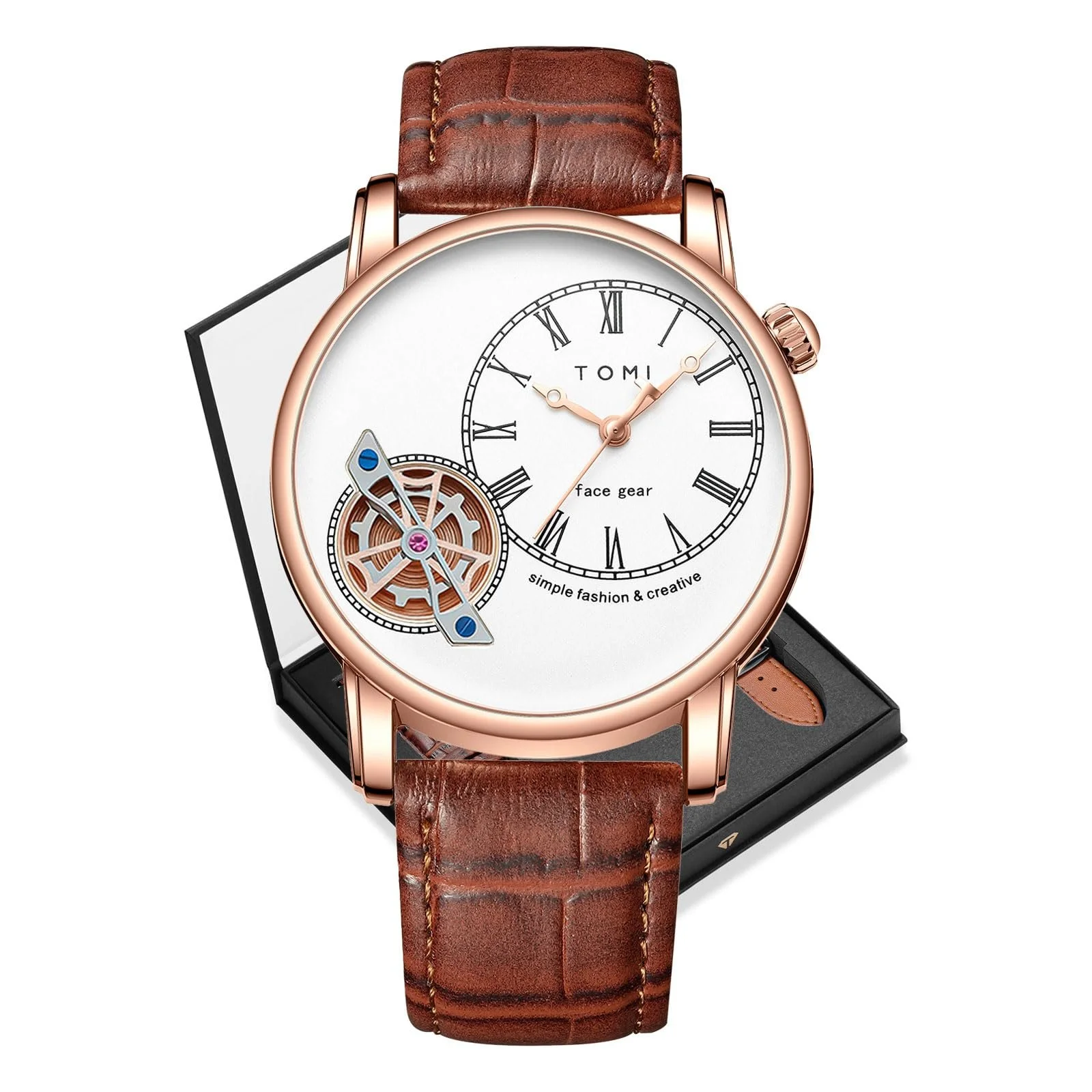 Часы Мужские CIVO Аналоговые Кварцевые Ремешок Кожа Водонепроницаемые, фото №1 Часы Мужские CIVO Аналоговые Кварцевые Ремешок Кожа Водонепроницаемые, фото №1