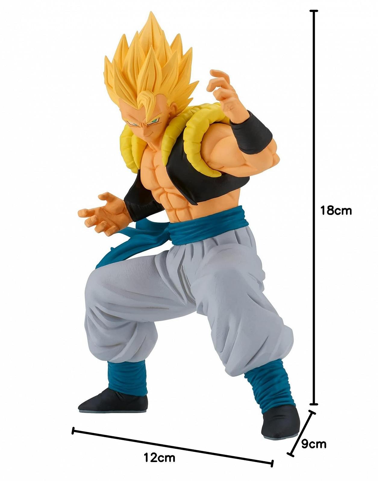 Экшн-фигурка Bandai Dragon Ball Super - Solid Edge Works Vol.7 (A:Super Saiyan Gogeta) 13 см, разноцветная, фото №3