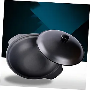 Каструля-жаровня Ipetboom Cast Iron з кришкою synthetic.ua - Фото 1