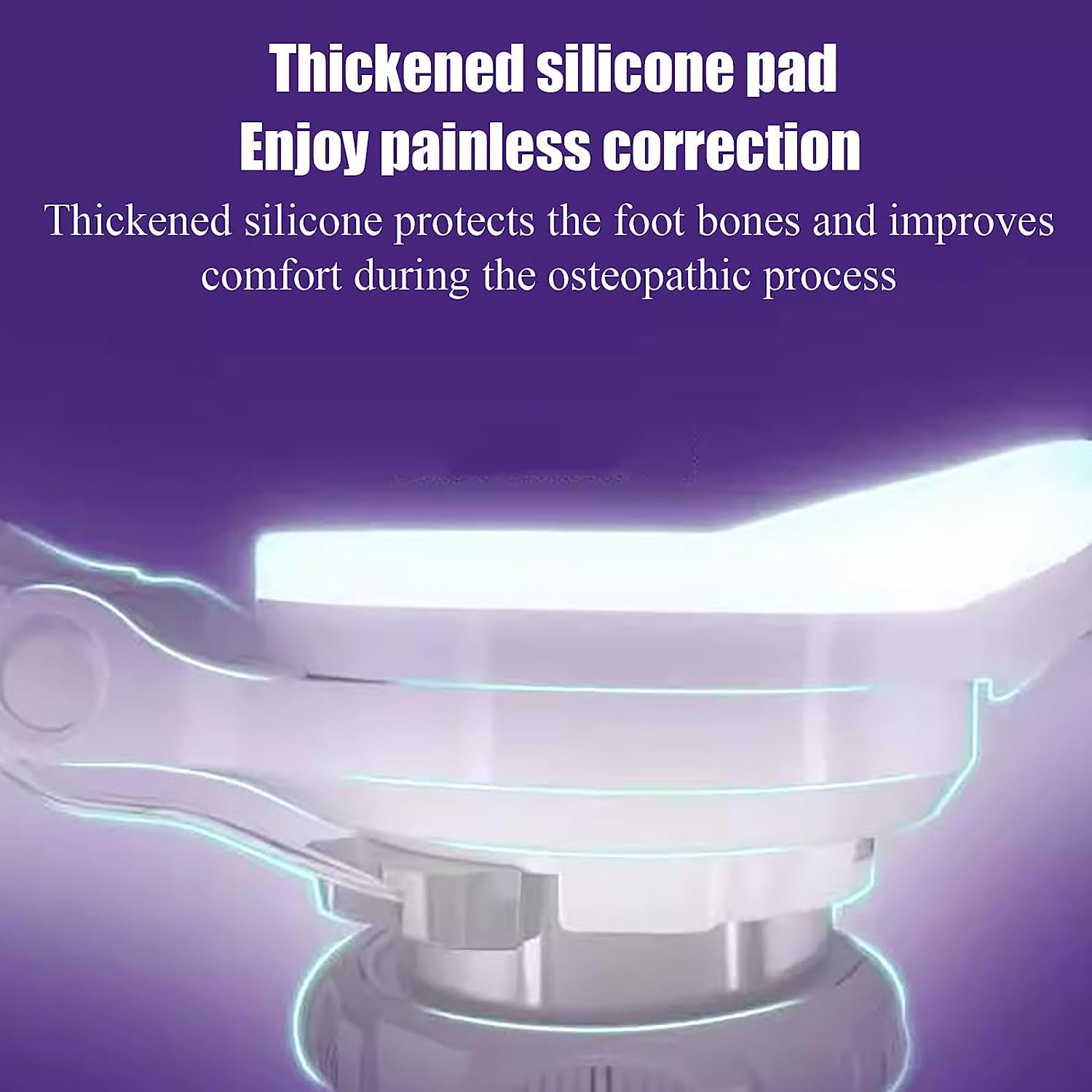 Шина для великого пальця стопи Регульована з силіконовою внутрішньою підкладкою Регульована жорсткість Підходить для лівої та правої ноги, фото №4 Шина для великого пальця стопи Регульована з силіконовою внутрішньою підкладкою Регульована жорсткість Підходить для лівої та правої ноги, фото №4