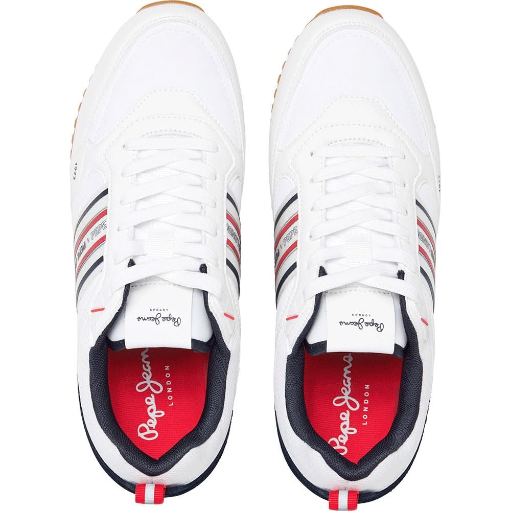 Кроссовки Pepe Jeans Dublin Кожаные Черный, фото №4