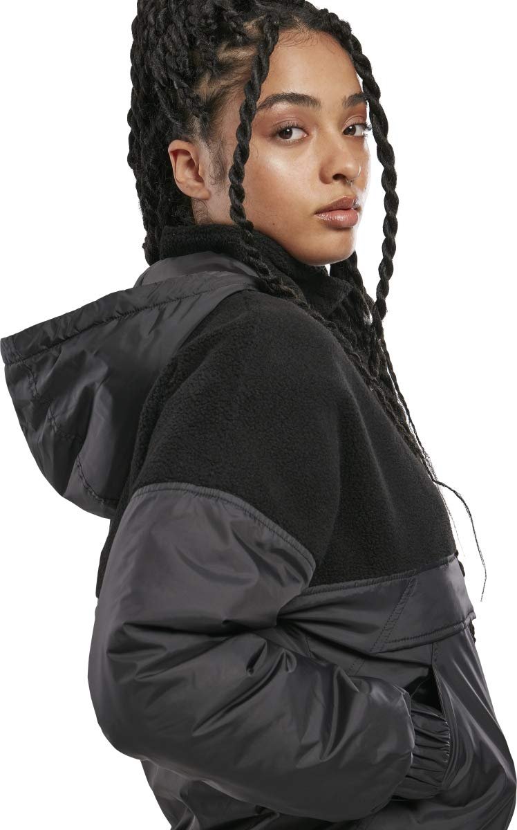 Куртка Urban Classics Sherpa Mix Pull Over Жіноча, фото №10