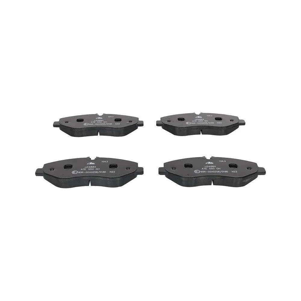 Комплект гальмівних колодок, дискове гальмо ATE Ceramic 13.0470-4884.2 для MERCEDES-BENZ, фото №1 Комплект гальмівних колодок, дискове гальмо ATE Ceramic 13.0470-4884.2 для MERCEDES-BENZ, фото №1