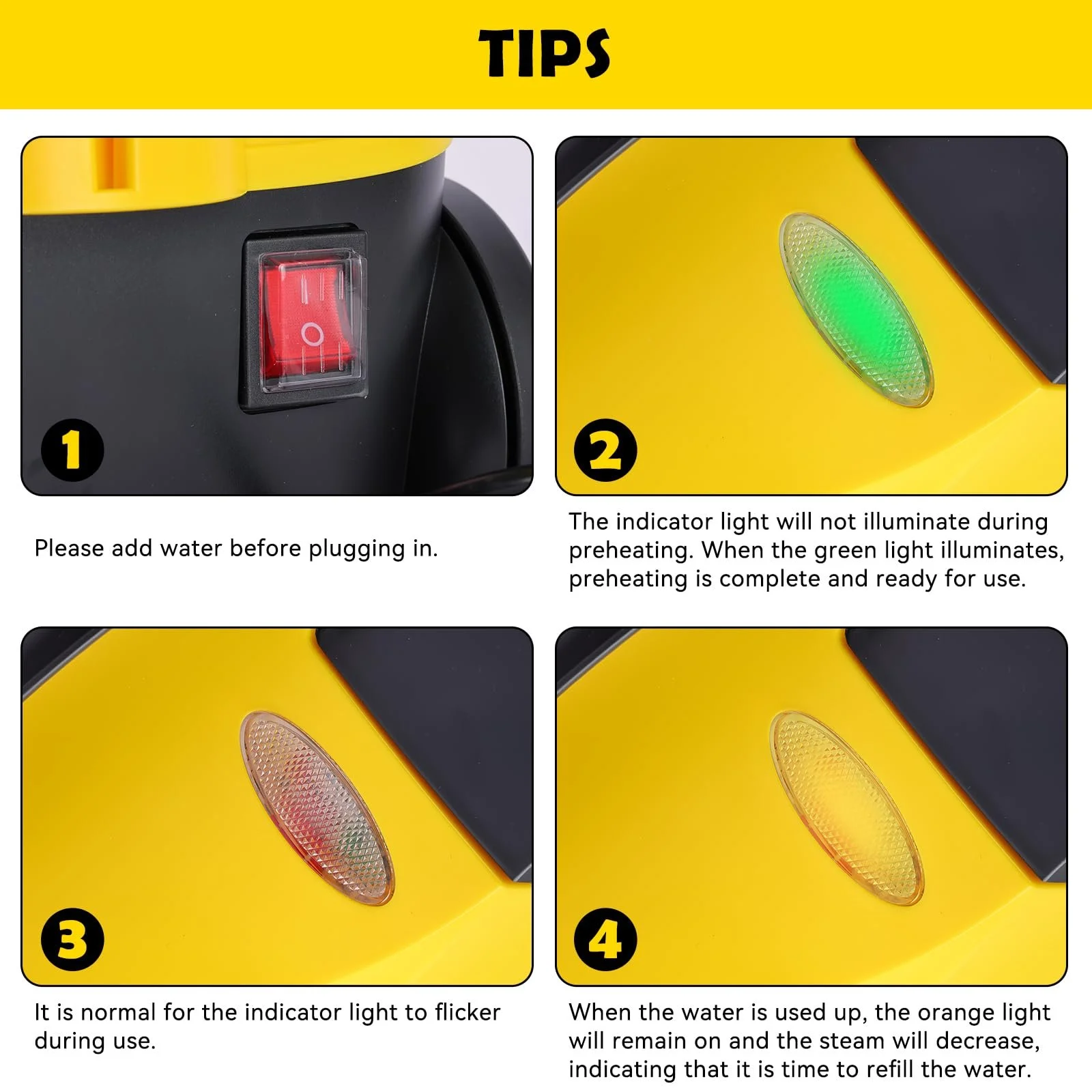 Пароочисник 2000 W високотемпературний для дезінфекції та прибирання дому, фото №6 Пароочисник 2000 W високотемпературний для дезінфекції та прибирання дому, фото №6
