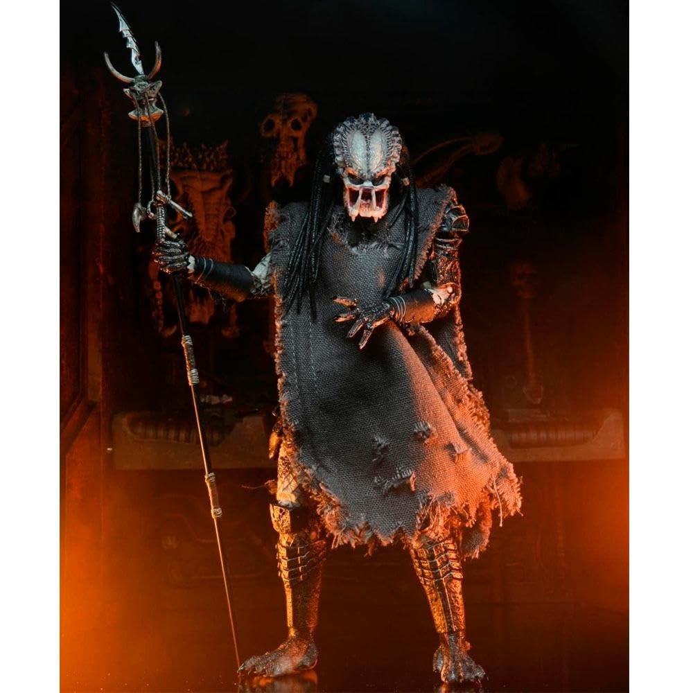 Фігурка NECA Predator Ultimate Shaman 7 дюймів, пластик, у подарунковій коробці, фото №6