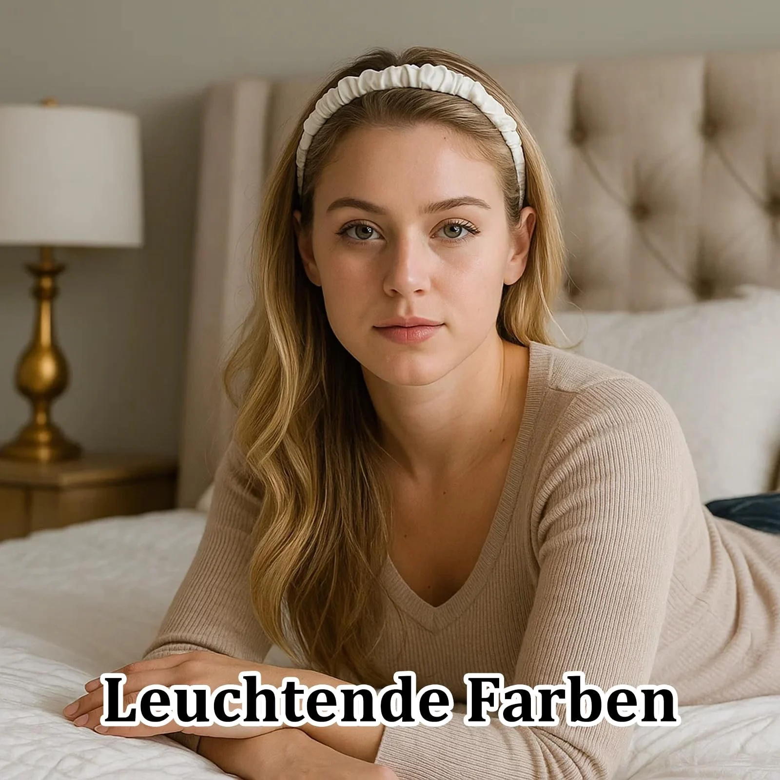 Женский Элегантный Обруч Коричневый, фото №4