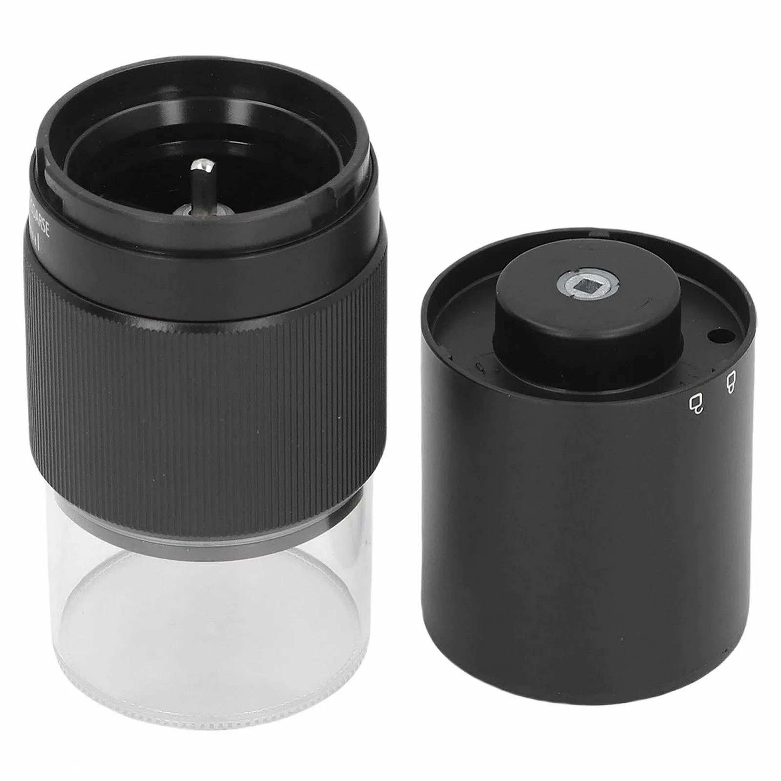 Портативна електрична кавомолка SIXRUN Конічна керамічна USB зарядка для дому подорожей кемпінгу, фото №4 Портативна електрична кавомолка SIXRUN Конічна керамічна USB зарядка для дому подорожей кемпінгу, фото №4