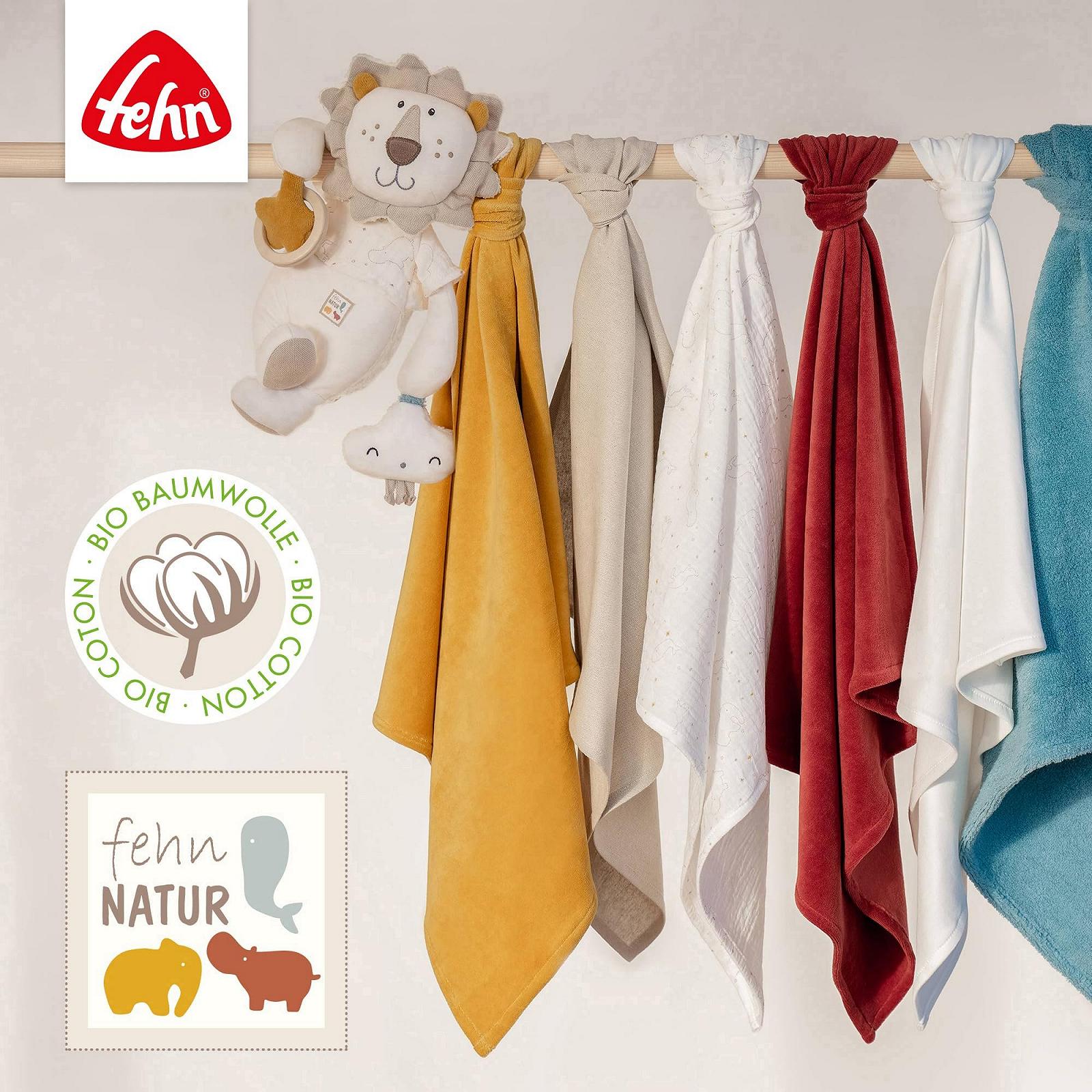 Полотенце для ванной Fehn Baby Whale с капюшоном и рукавичкой, фото №6