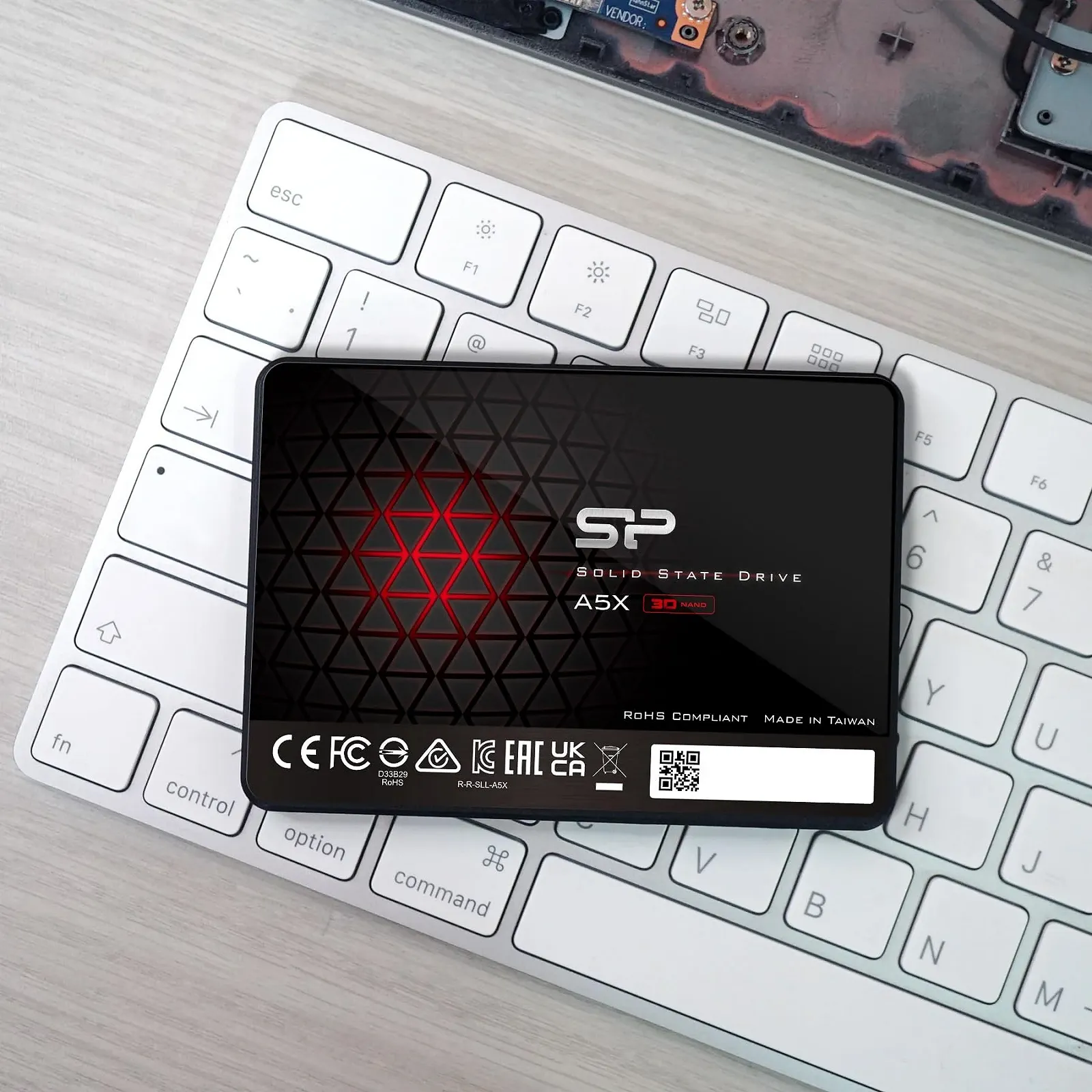Внутрішній SSD накопичувач Silicon Power A55 4TB 3D NAND SATA III 2.5" (SP004TBSS3A55S25AY), фото №4 Внутрішній SSD накопичувач Silicon Power A55 4TB 3D NAND SATA III 2.5" (SP004TBSS3A55S25AY), фото №4