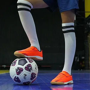 Детские футбольные бутсы JABASIC для мальчиков и девочек - Футзальные футбольные бутсы для закрытых помещений synthetic.ua - Фото 1