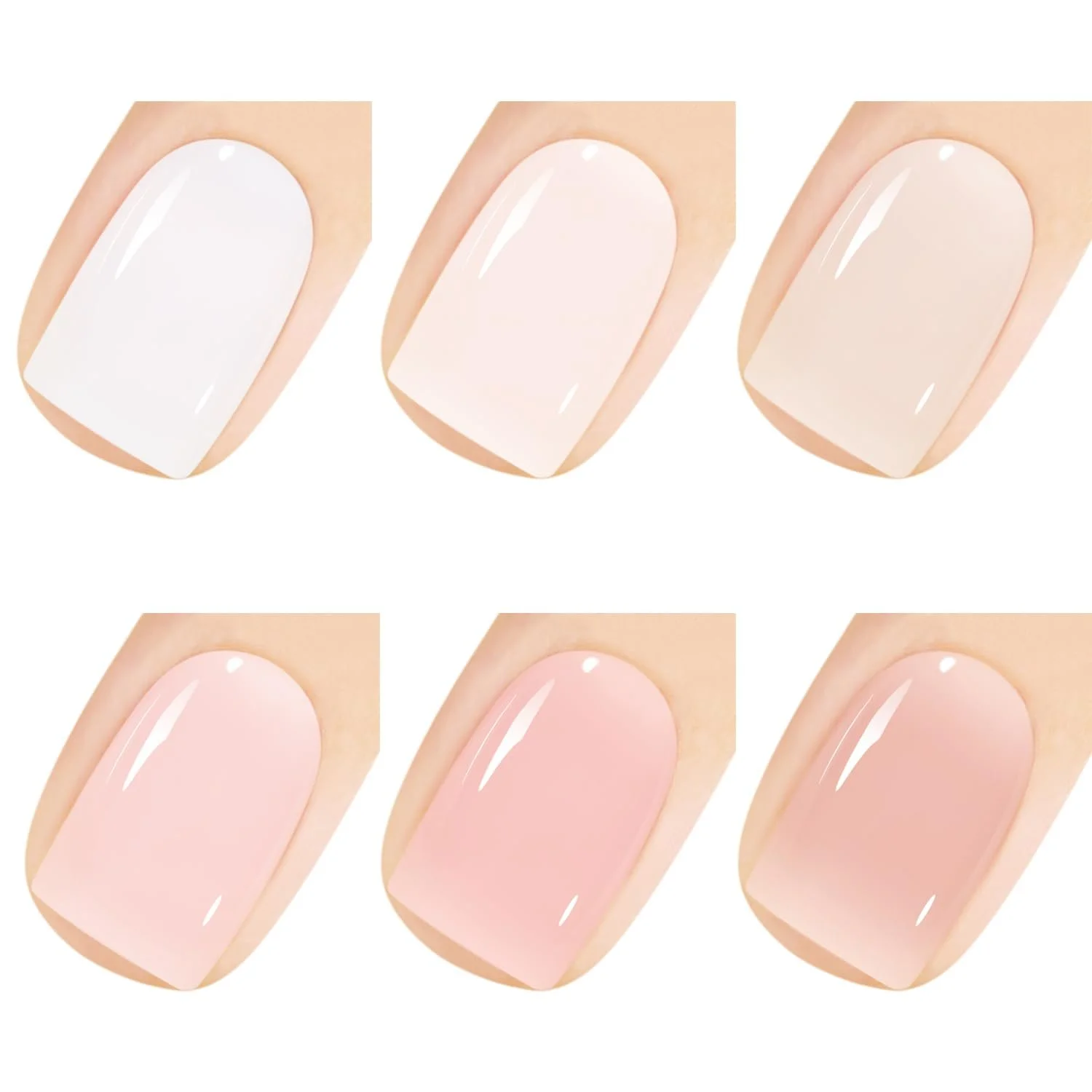 Гель-лак Vishine Jelly Gel, набір 6 шт., 8 мл, фото №2
