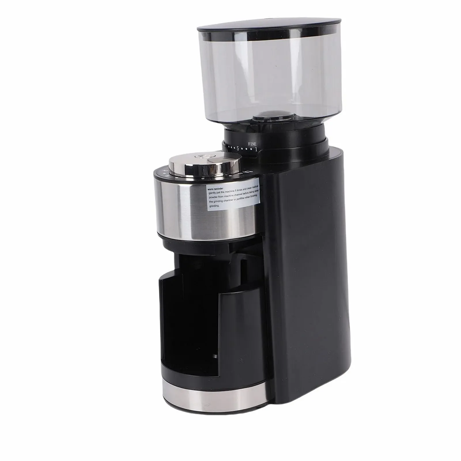 Электрическая кофемолка Fabater Коническая из нержавеющей стали для дома/офиса 250 г, фото №2