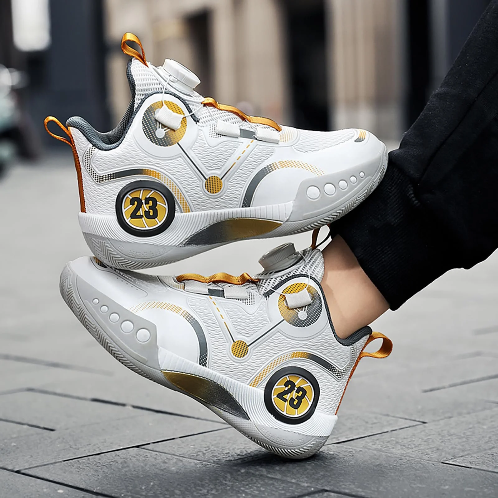 Детские Баскетбольные Кроссовки для Мальчиков, Спортивные Кроссовки для Девочек, Легкие, Дышащие Кроссовки с Высоким Верхом, Детская Обувь с Поворотным Механизмом, фото №8 Детские Баскетбольные Кроссовки для Мальчиков, Спортивные Кроссовки для Девочек, Легкие, Дышащие Кроссовки с Высоким Верхом, Детская Обувь с Поворотным Механизмом, фото №8