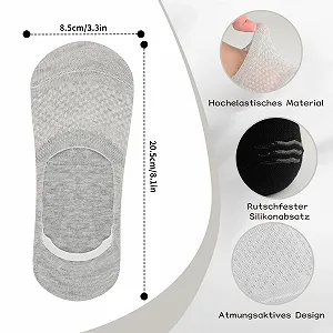 Жіночі шкарпетки Бавовна 35-40 Невидимі шкарпетки-слідки synthetic.ua - Фото 1