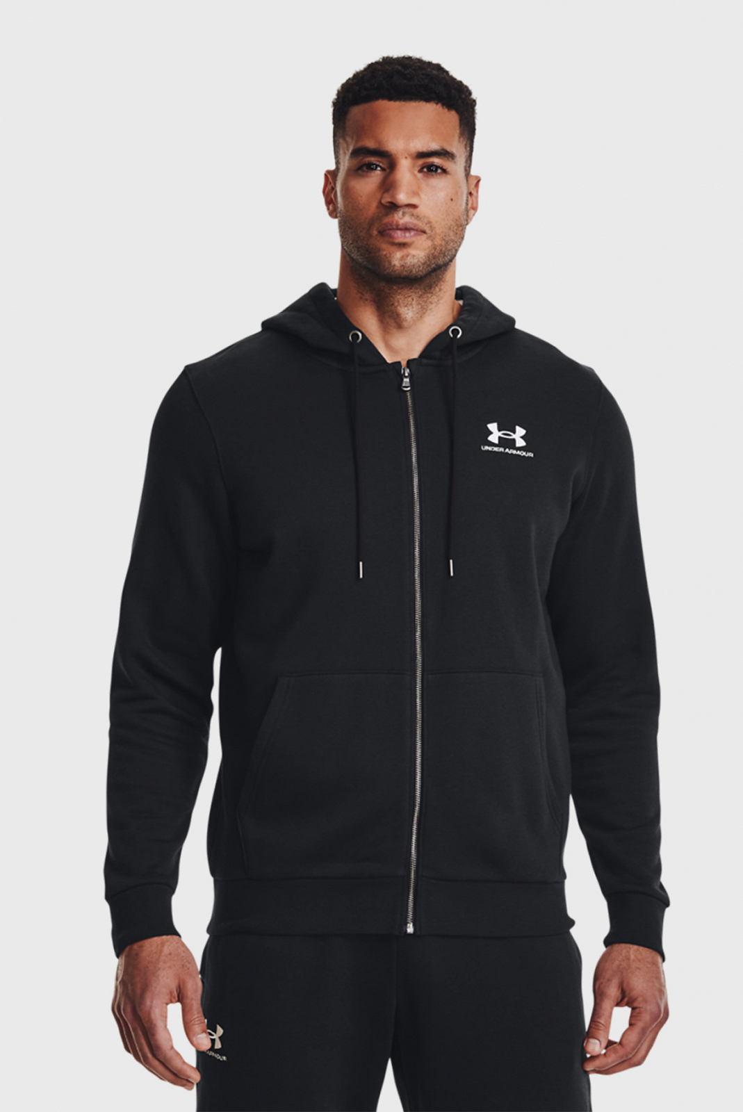 Худі UA Essential Fleece FZ Hood 1373881-001 Under Armour  M, фото №1