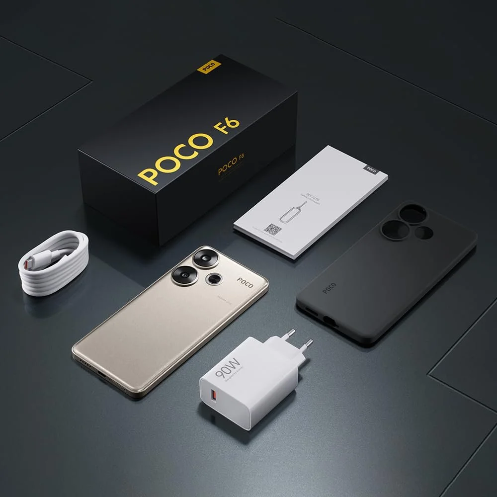 Смартфон Xiaomi Poco F6 8GB RAM 256GB Black, фото №5 Смартфон Xiaomi Poco F6 8GB RAM 256GB Black, фото №5