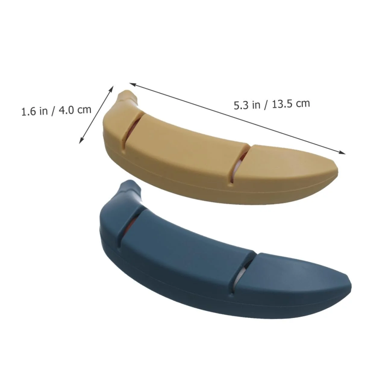 Точилка для кухонных ножей SOIMISS Набор 2 шт. Форма банана Эргономичная Нескользящая, фото №9