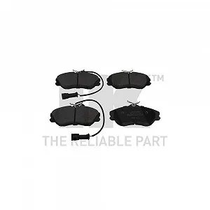 Комплект тормозных колодок, дисковый тормоз NK 224722 для AUDI SEAT SKODA VW передний мост - Фото 1