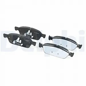 Комплект тормозных колодок DELPHI LP2495 дисковый тормоз для FORD передний мост synthetic.ua - Фото 1