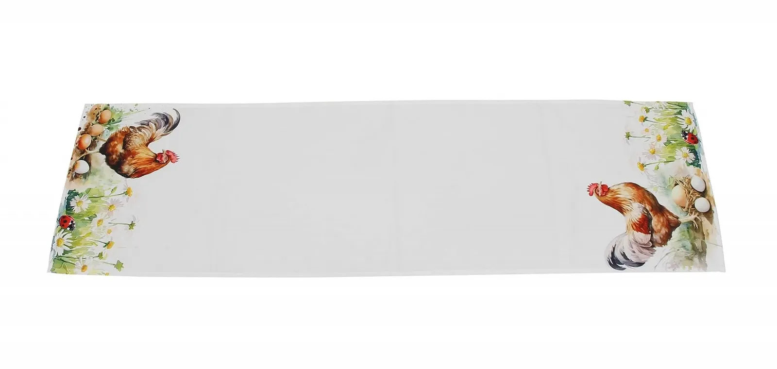 Раннер для столу FRANK FLECHTWAREN Landidylle 100% Polyester 40 x 140 см White, фото №1