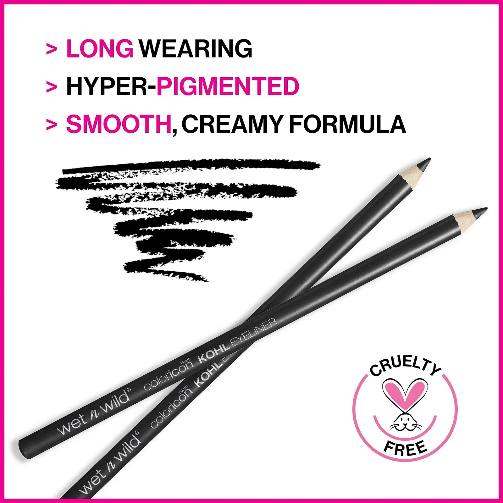 Карандаш для глаз WET N WILD Color Icon Kohl Liner Baby's Got Black, фото №3