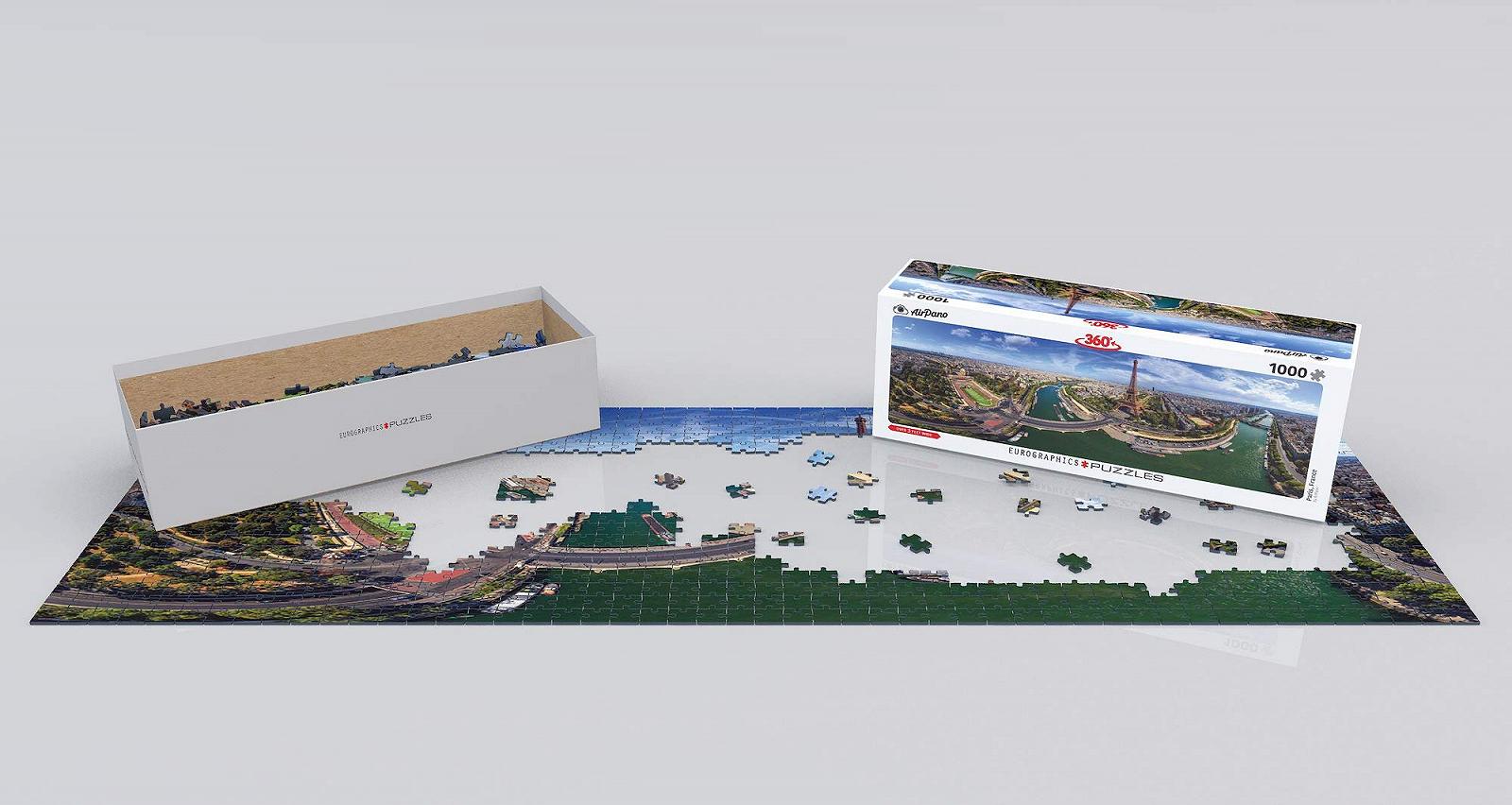 Пазл Eurographics Panorama Париж Франція 1000 деталей, фото №3