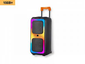 Портативна колонка XPro NDR-1097 100Вт, USB, SD, FM радіо, Bluetooth, 1 мікрофон, ДК (41190-NDR-1097) - Фото 1