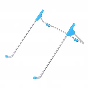 Подставка для ноутбука Homoyoyo складная алюминиевая регулируемая легкая с функцией охлаждения портативная для дома офиса путешествий на открытом воздухе Синяя - Фото 1