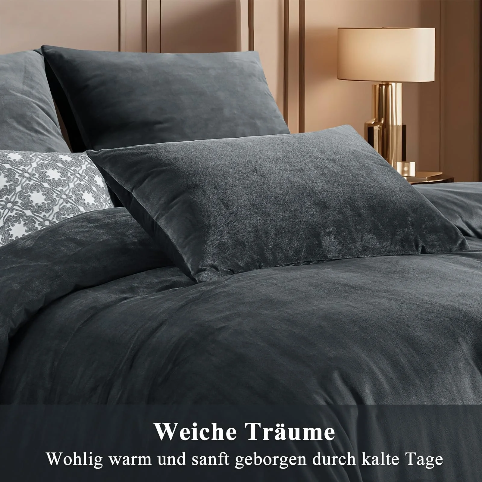 Постільна білизна Фланель RUIKASI 135 x 200 см, 4 предмети Тепла зимова, фото №7