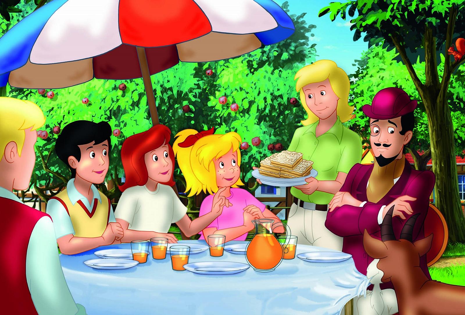 Пазл Schmidt Games Bibi and Tina 56509 2 x 100 и 2 x 150 деталей, фото №7