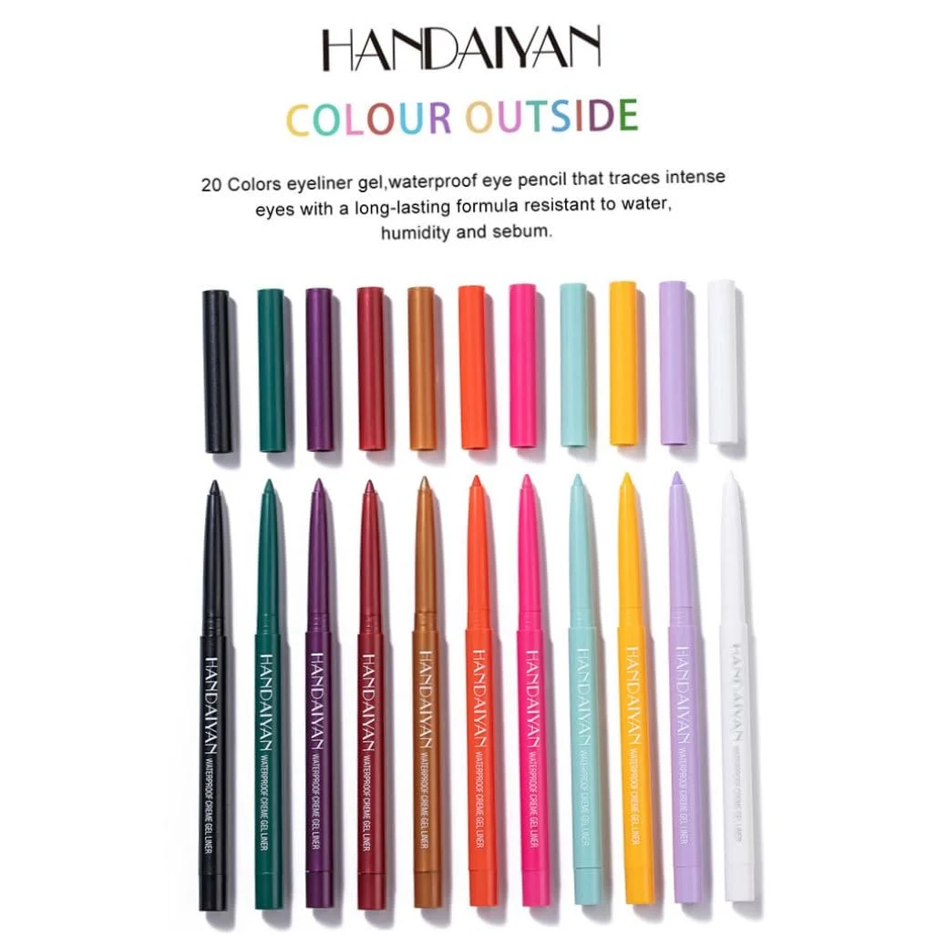 Набір олівців для очей Colourful Матові Блискучі, фото №6 Набір олівців для очей Colourful Матові Блискучі, фото №6