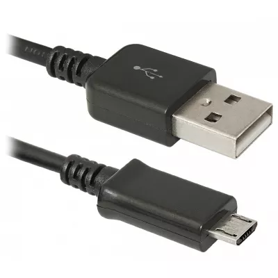 Дата кабель Defender USB08-03H USB 2.0 Micro 1.0m 87473, фото №1