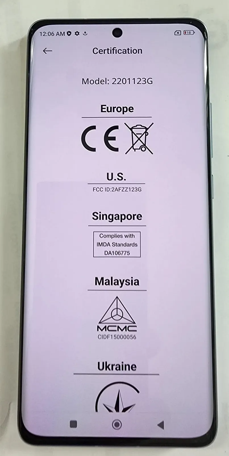Смартфон Xiaomi 12X 8/128GB Gray, фото №2
