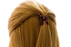 Заколка для волос Мини 3.5 см WeLoveBeads Черный, Сделано в Германии, Упаковка 2 шт synthetic.ua - Фото 1