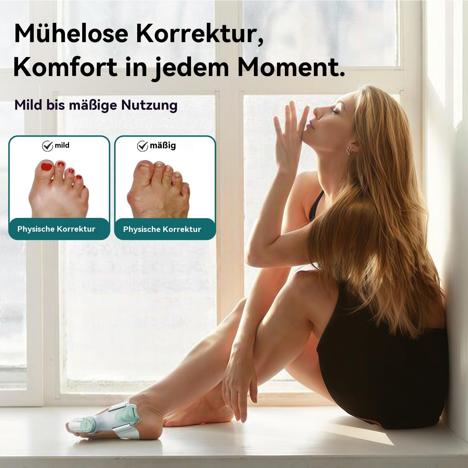 Шина для корекції Hallux Valgus EliaValth Регульований коректор кісточки з поворотним регулятором, фото №2 Шина для корекції Hallux Valgus EliaValth Регульований коректор кісточки з поворотним регулятором, фото №2